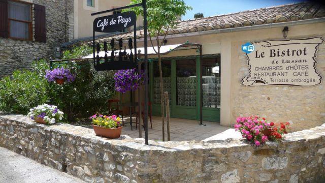 Lussan  Auberge Le Bistrot De Lussan المظهر الخارجي الصورة